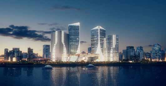 CHINA Hong Leong City Center 丰隆城市中心 Suzhou, China Sales Permits for Phase 1 Obtained Mixed-use waterfront development at Jinji Lake, in Suzhou Industrial Park Phase 1 462-unit residential tower &