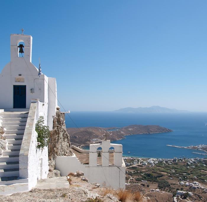 Serifos is great for hiking or walking, you can amble your way to the top of the Hilltop