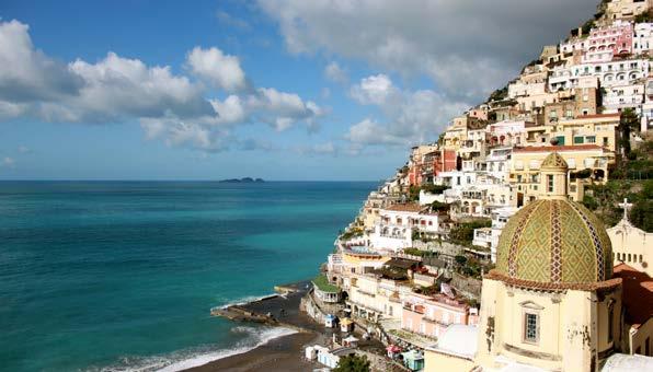 SORRENTO & AMALFI COAST INCLUSIONS Two Private Transfers & 1st Class train tickets on a hi-speed train from Naples to Florence.