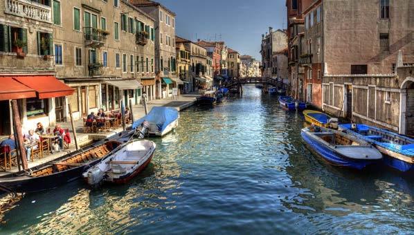 VENICE INCLUSIONS One-Private Water-Taxi Transfer, Shared Gondola Ride, Small Group Walking Tour & Grand Canal Boat Tour Private Transfers Upon your arrival at Venice s Santa Lucia railway station