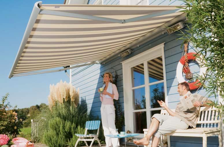 weinor folding arm awnings Perfect sun protection with weinor awnings The right amount of shade for your house every time weinor awnings get heavy use over many years in sunny and windy conditions.