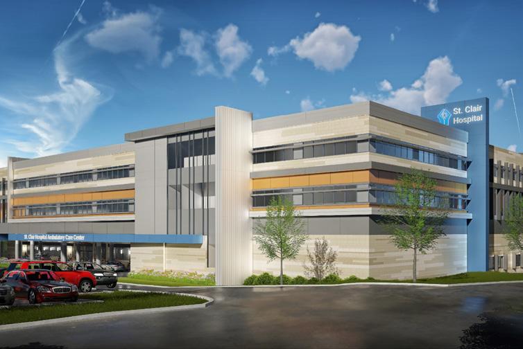 ST. CLAIR HOSPITAL AMBULATORY CARE CENTER MT. LEBANON/SCOTT TOWNSHIP Millcraft Development Services has been retained by St.