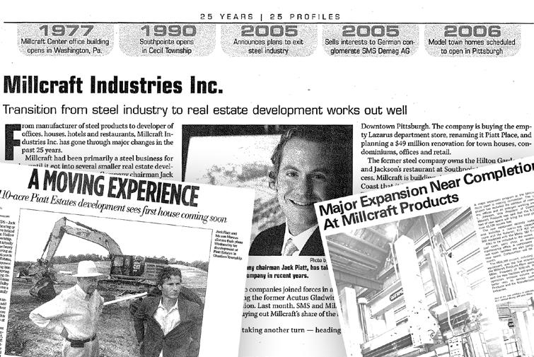 Millcraft began as a recognized leader in industrial fabrication and the manufacturing of steel products.