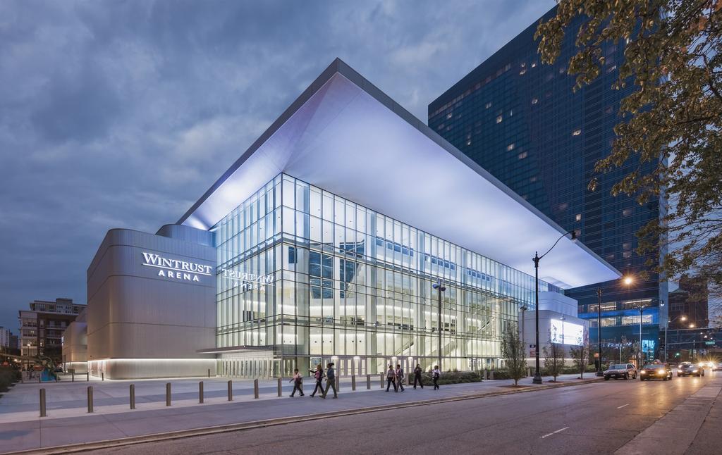 SURROUNDING AREA: Wintrust Arena The Wintrust Arena is a premier event space and a game changer for McCormick Square and tourism in the community.