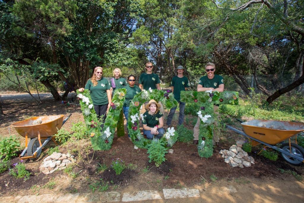 Members of Texas Conservation Corps pose