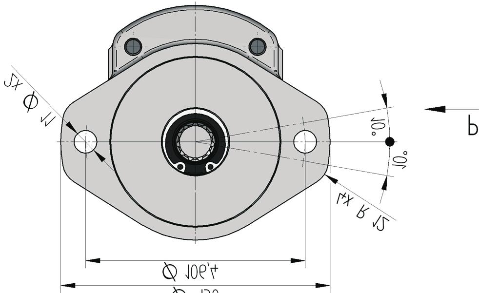 GPT Pumps - basic design in millimeters (inches) GP-*/*L-SDF-SH*H*/H*H*-N x 11 (.3) 1 (.1), (.