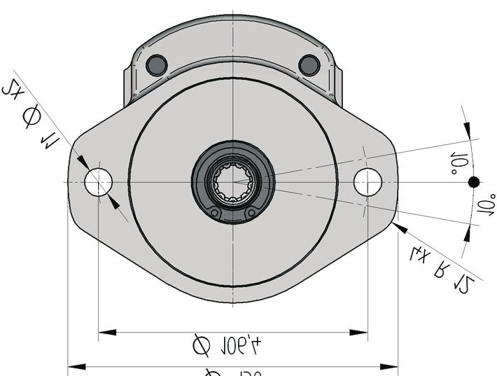 GP Pumps - basic design in millimeters (inches) GP-*R-SDD-SG*G*-N x 11 (.3) 1 (.1), (.19) x R 1 (.7) Q 11 (.