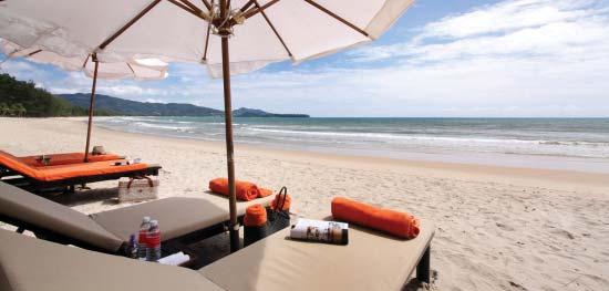Location The Pavilions, Phuket is located above Bang Tao Bay overlooking the Andaman Sea.