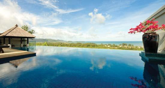 Ocean View Pool Villa With breath-taking views of the Andaman Sea it is easy to see why the Ocean View Pool Villas are a favourite amongst our guests.