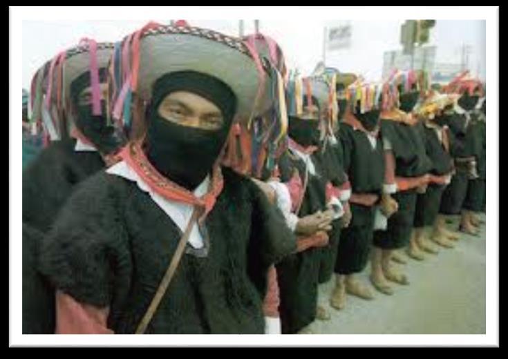 Zapatistas An armed revolutionary group that