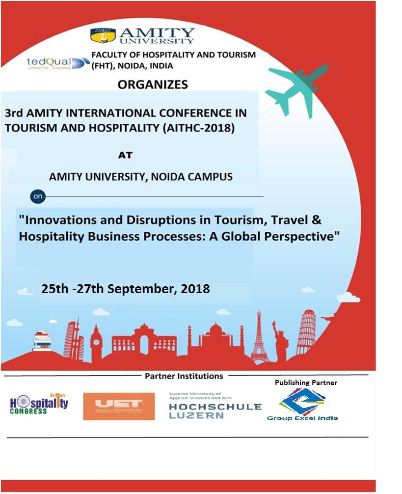 Confirmed Speakers: 1.Prof. Urs Wagenseil, Director Lucerne University of Applied Sciences and Arts, Hochschule Luzern 2.Marina Ambrosecchio, Direzione Generale, University for European Tourism 3.