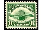 New airmail stamps appeared irregularly at first, usually to commemorate a historical event.