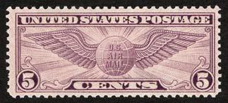 Charles Lindbergh s historical flight in May 1927 inspired one of the most popular airmail