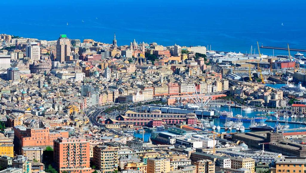 Genoa: The largest port of the Mediterranean, a city of contrasts.