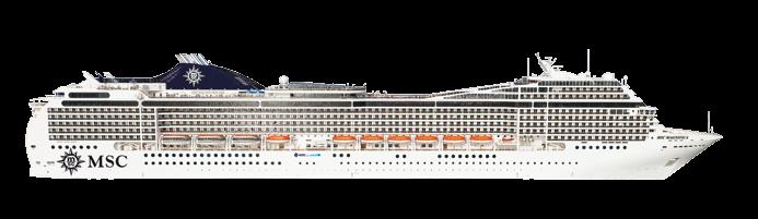 MSC Magnifica Use the deck plans to select your ideal stateroom. Choose the deck you wish then use the colors to identify the category of accommodation you desire.