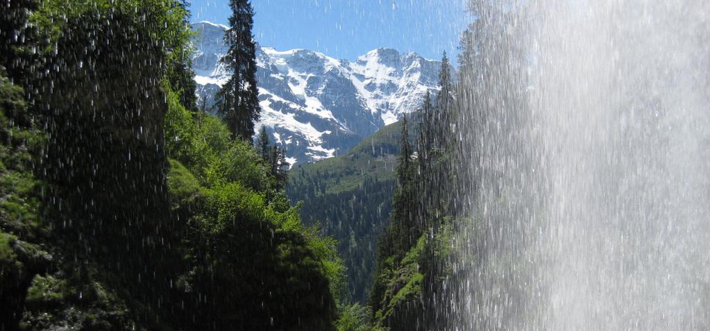 A walk to the waterfall Immerse yourself in the powerful world of nature as Anne takes you on a hike through Alpine