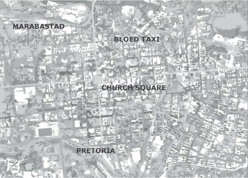According to Gerrit Jordaan (Jordaan: 1989), Pretoria's layout has a symbolic connotation. The city is located between two mountain ridges (male) with a river (female) flowing through.