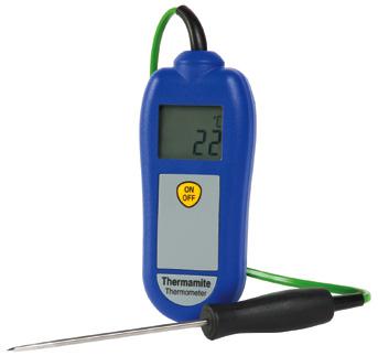 6-00 MINI RAYTEMP INFRARED THERMOMETER Compact, lightweight & easy to use.