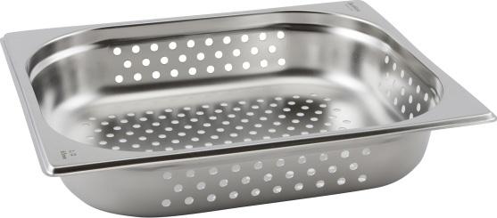 GN-0 6 Perforated Stainless Steel Pans GN DEPTH / Gastronorm Pan 6mm
