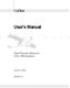 CoPilot. User s Manual ... Flight Planning Software for Palm OS Handhelds. Laurie J. Davis. Version 5.3
