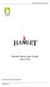 Hamlet Stove User Guide March 2015