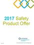 2017 Safety Product Offer