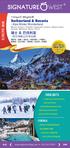 EUROPE HIGHLIGHTS. 11Days 8Nights Switzerland & Bavaria - Alps Winter Wonderland ENG