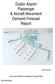 Dublin Airport Passenger & Aircraft Movement Demand Forecast Report