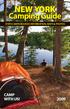 NEW YORK. Camping Guide STATE CAMPGROUNDS INFORMATION, MAPS & PHOTOS