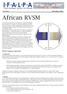 I. F. A. L. P. A. African RVSM. Briefing Leaflet. Air Traffic Services. The Global Voice of Pilots. RVSM Compliance Operations