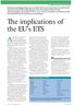 The implications of the EU s ETS