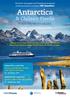 The Senior newspaper and Travelrite International invite you to join us on board MS Zaandam. Antarctica. & Chilean Fjords FULLY ESCORTED CRUISE