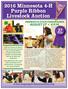2016 Minnesota 4-H Purple Ribbon Livestock Auction
