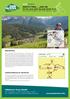 On the cycle paths through South Tyrol Self-guided tour approx km 8 days / 7 nights