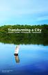 Transforming a City People Health Environment Governance