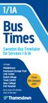 Bus Times 1/1A. Swindon Bus Timetable for Services 1 & 1A