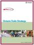 Ontario Trails Strategy