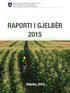 Raporti i Gjelbër i Kosovës Ministria e Bujqësisë, Pylltarisë dhe Zhvillimit Rural