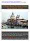 16 Days: Rome Florence Cinque Terre Venice - BTCDFT