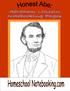 Honest Abe: Abraham Lincoln Notebooking Pages
