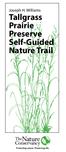 Joseph H. Williams. Tallgrass Prairie Preserve Self-Guided Nature Trail