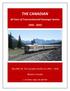 THE CANADIAN 60 Years of Transcontinental Passenger Service