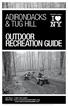 Recreation Guide. Adirondacks & Tug Hill. Toll Free: Web Site: