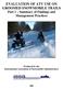 EVALUATION OF ATV USE ON GROOMED SNOWMOBILE TRAILS Part 1 Summary of Findings and Management Practices