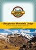 Llanganuco Mountain Lodge Premier Peruvian Altitude Packages 2 Persons / 2 Days