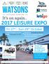 2017 LEISURE EXPO. It s on again.. Fri 27 th - Sun 29 th October. Over 20 Exhibitors in one easy location! See the new Jayco Adventurer
