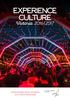 EXPERIENCE CULTURE. Victoria Creative people, places and spaces, arts, culture and heritage