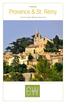 FRANCE. Provence & St. Rémy A Self-Guided Walking Adventure