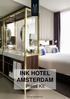 INK HOTEL AMSTERDAM Press Kit