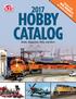 Packed with NEW PRODUCTS. on nearly every page! HOBBY CATALOG. Books, Magazines, DVDs, and More
